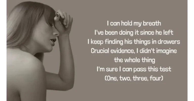 Taylor Swift Who’s Afraid of Little Old Me? Lyrics