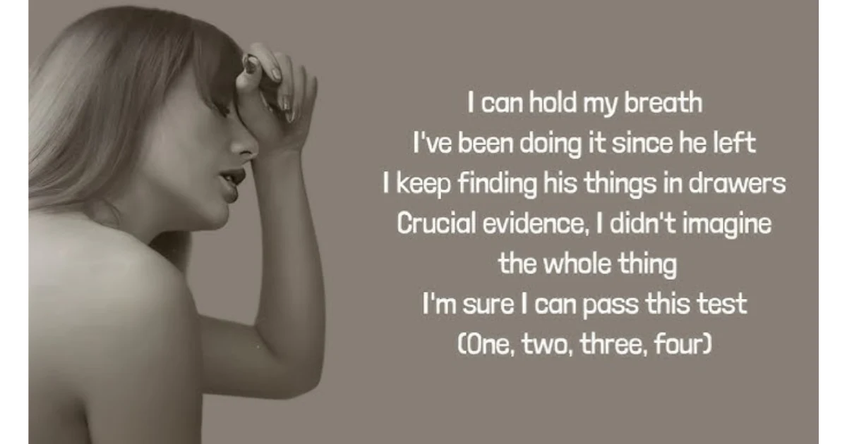 Taylor Swift Who’s Afraid of Little Old Me? Lyrics