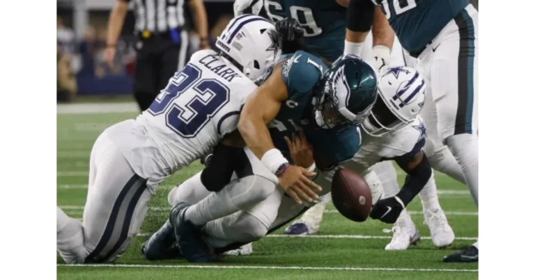 Dallas Cowboys vs Philadelphia Eagles Match Player Stats