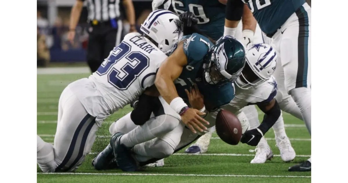 Dallas Cowboys vs Philadelphia Eagles Match Player Stats