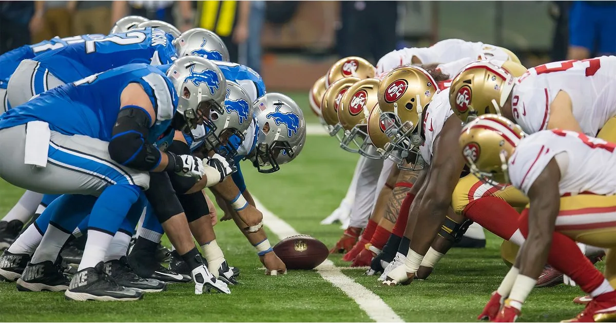 Detroit Lions vs 49ERS Match Player Stats