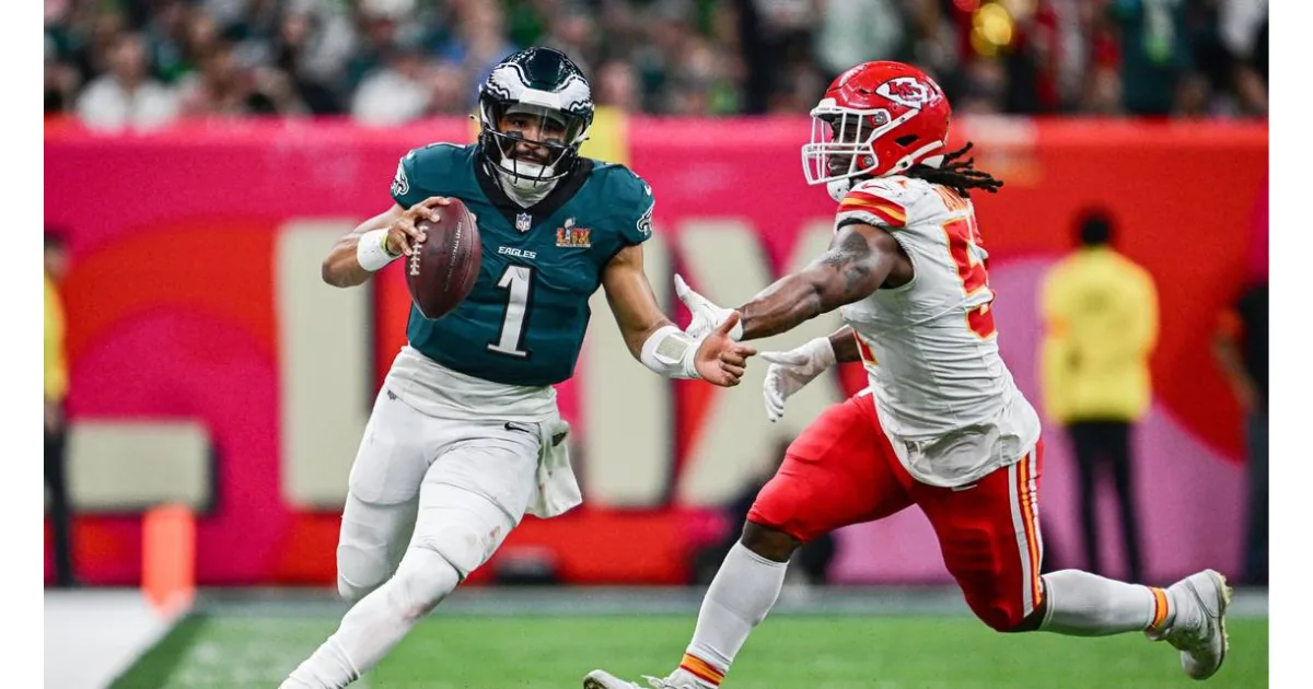 Kansas City Chiefs vs Philadelphia Eagles Match Player Stats