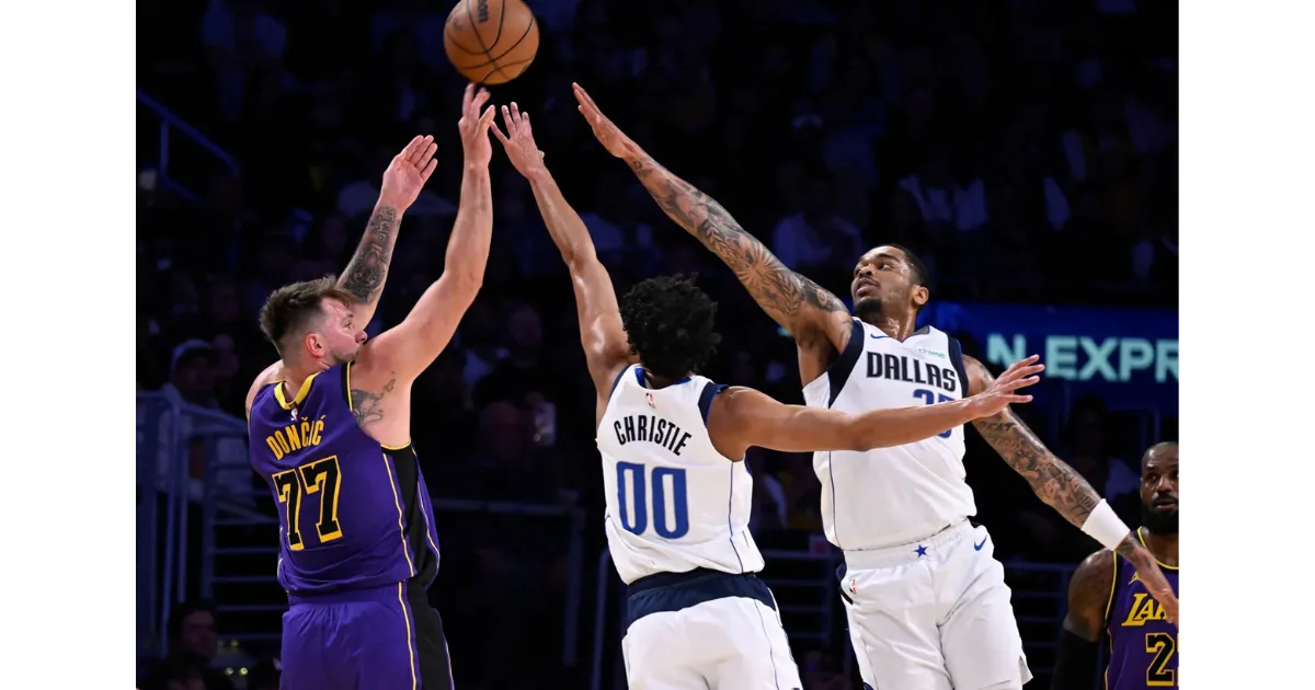 Lakers vs Dallas Mavericks Match Player Stats