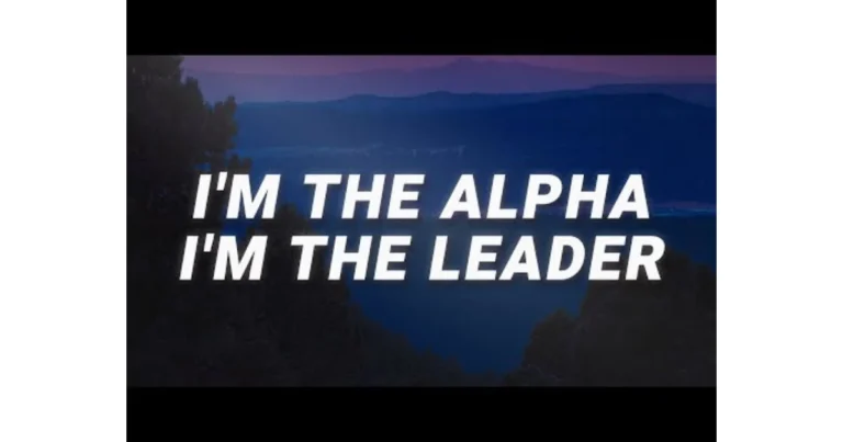 Im the Alpha I’m the Leader I’m the One to Trust Lyrics