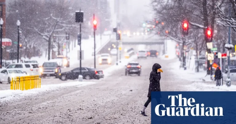 several us states under winter storm warnings due to historic snowfall