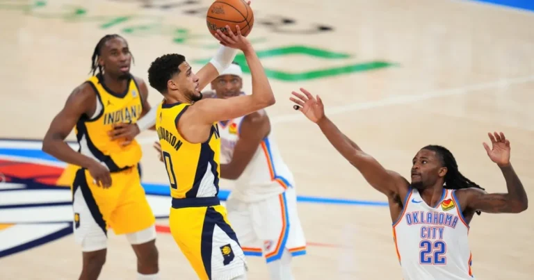 estadísticas de jugadores de partidos de oklahoma city thunder contra indiana pacers