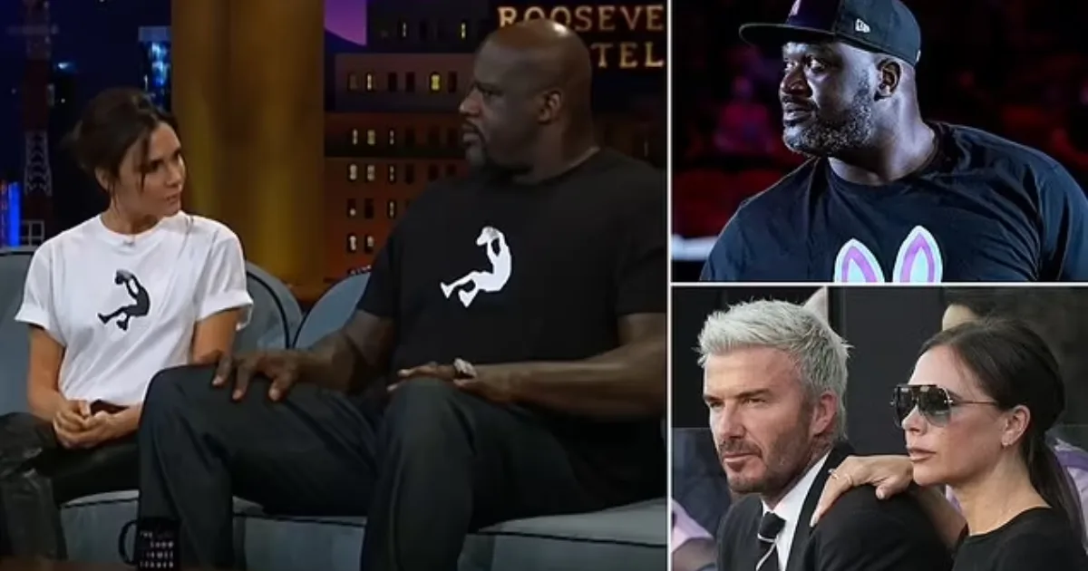 shaquille o'neal found david beckham's wallet and took the money